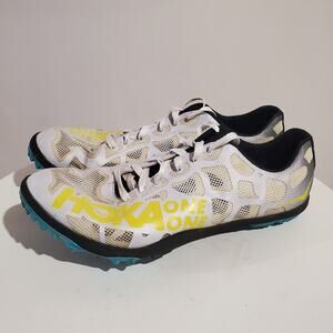 Hoka One One Womens Rocket MD Running Spike Track Shoes Size 8 Light Athletic